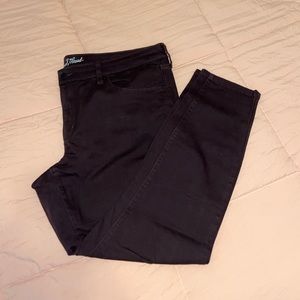 Burgundy Skinny Jeans